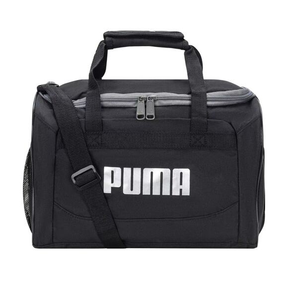 PUMA Kids' Evercat Transformation Duffel One Size, Black/Silver 13.5” - Picture 1 of 13